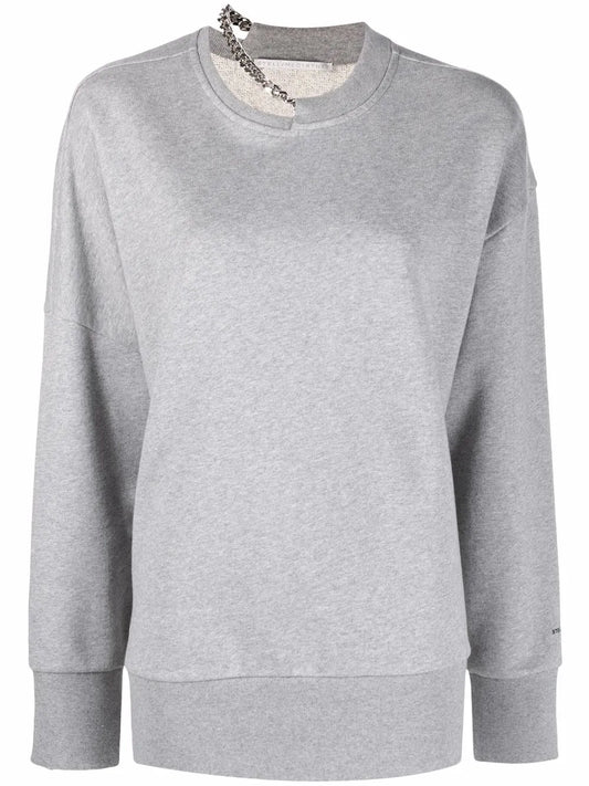 Falabella Chain-Embellished Sweatshirt