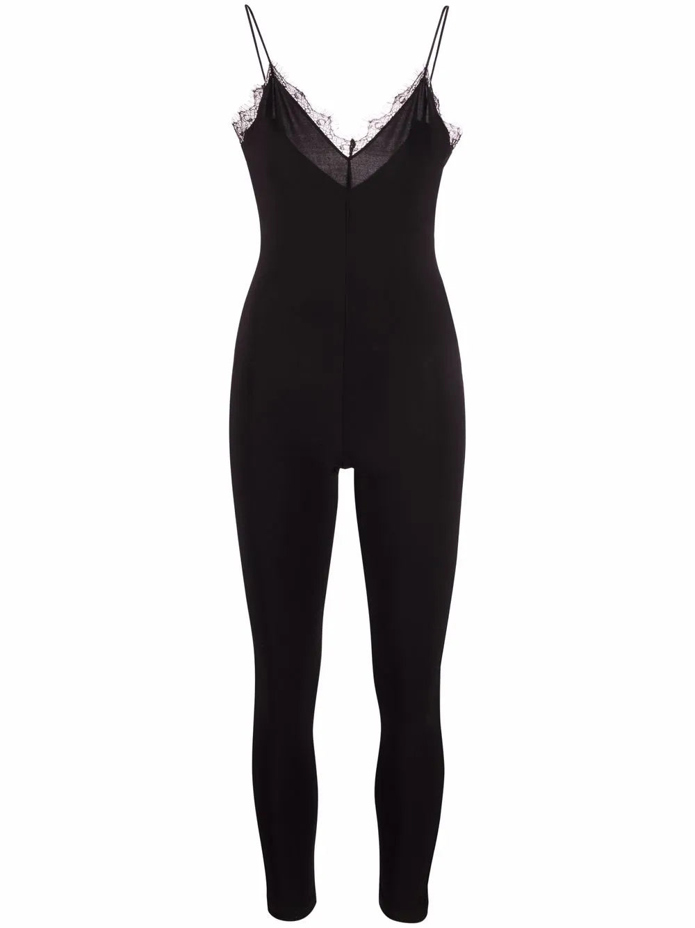 Lace-Trim Bodysuit