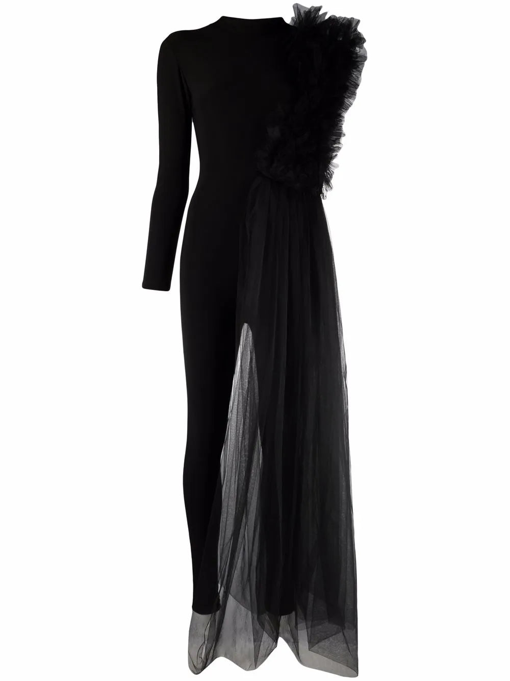 Ruffle-Detail Jumpsuit