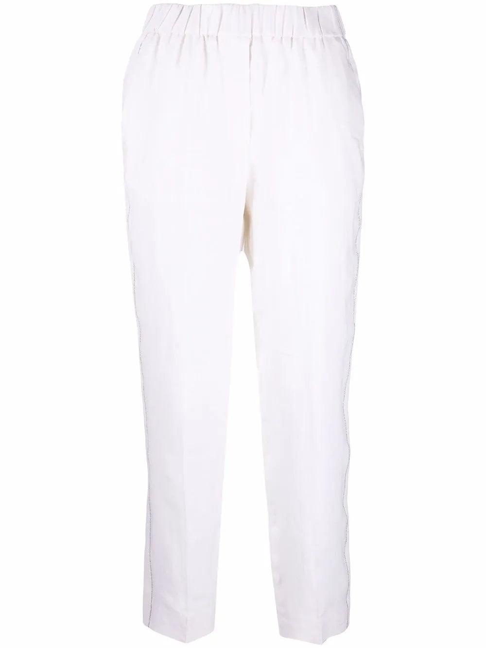 Cropped Linen Trousers