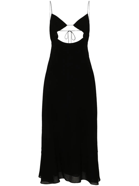 Cut-Out Midi Dress