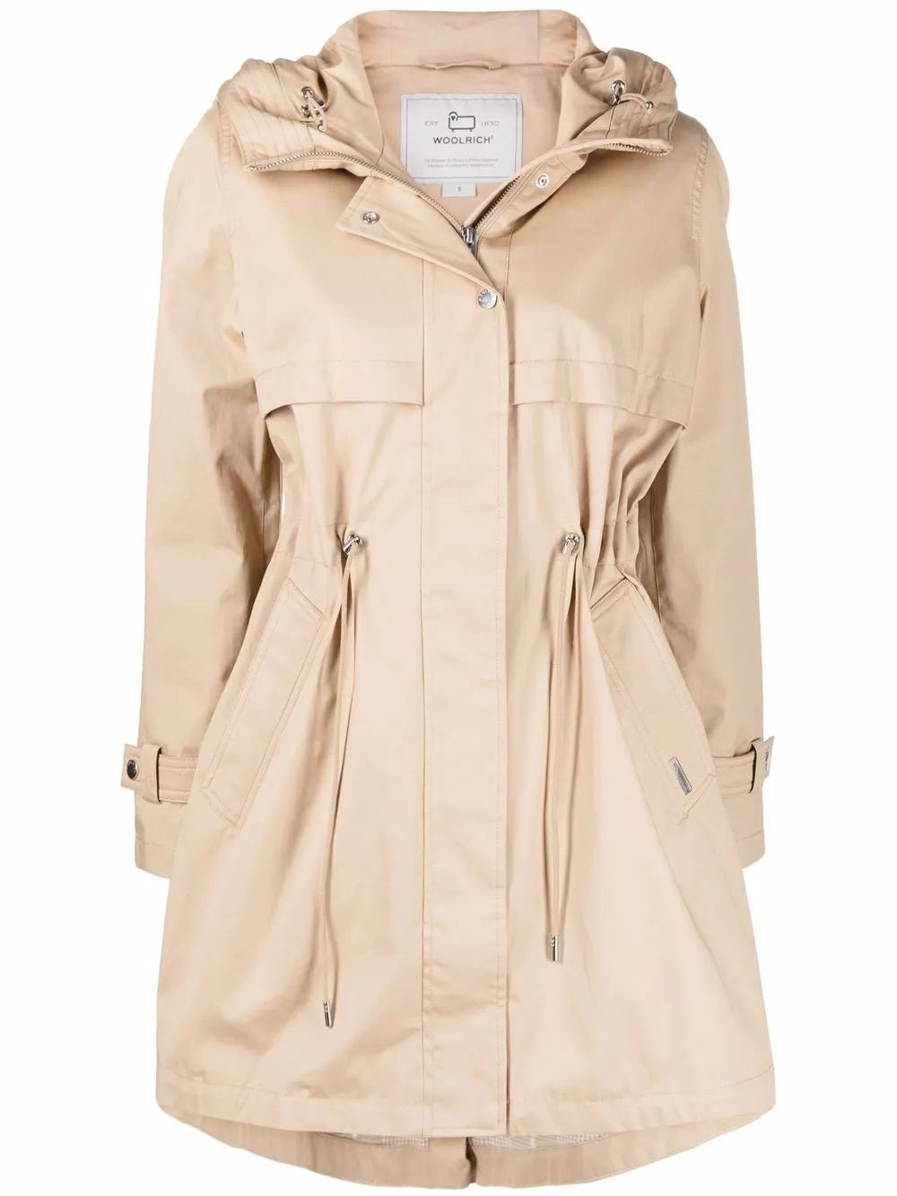 Havice Zip-Front Parka Coat