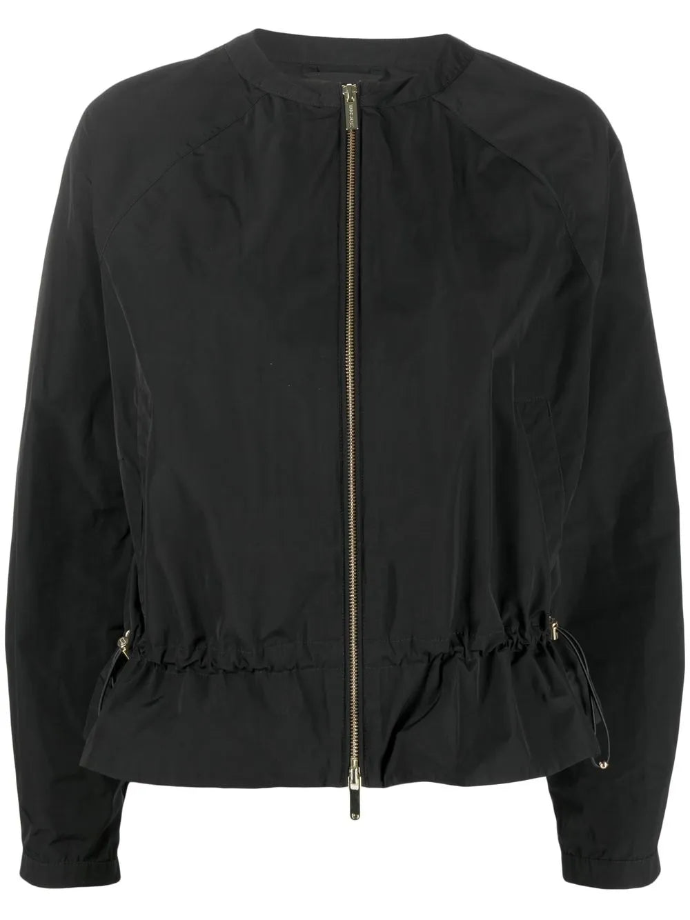Round-Neck Zipped Jacket