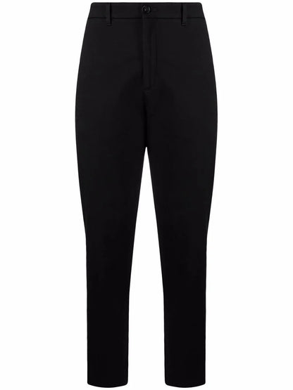 Straight-Leg Tailored Trousers