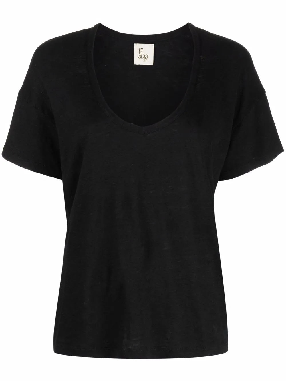 U-Neck Short-Sleeved T-Shirt