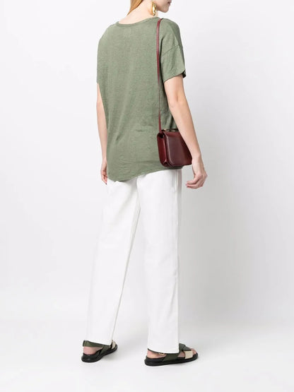 U-Neck Short-Sleeved T-Shirt