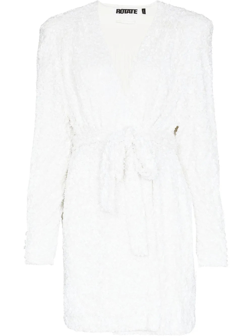 Samantha Sequin Wrap Dress
