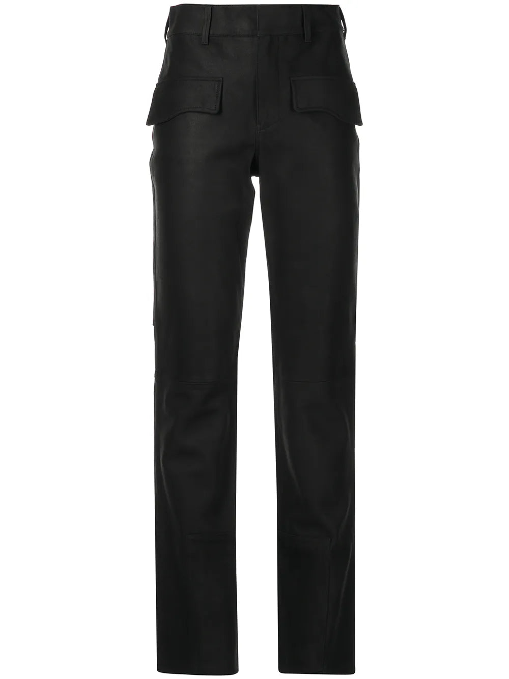 Skye Leather Slim-Fit Trousers