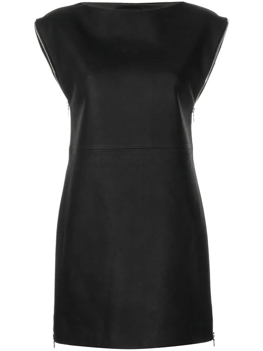 Elina Leather Dress