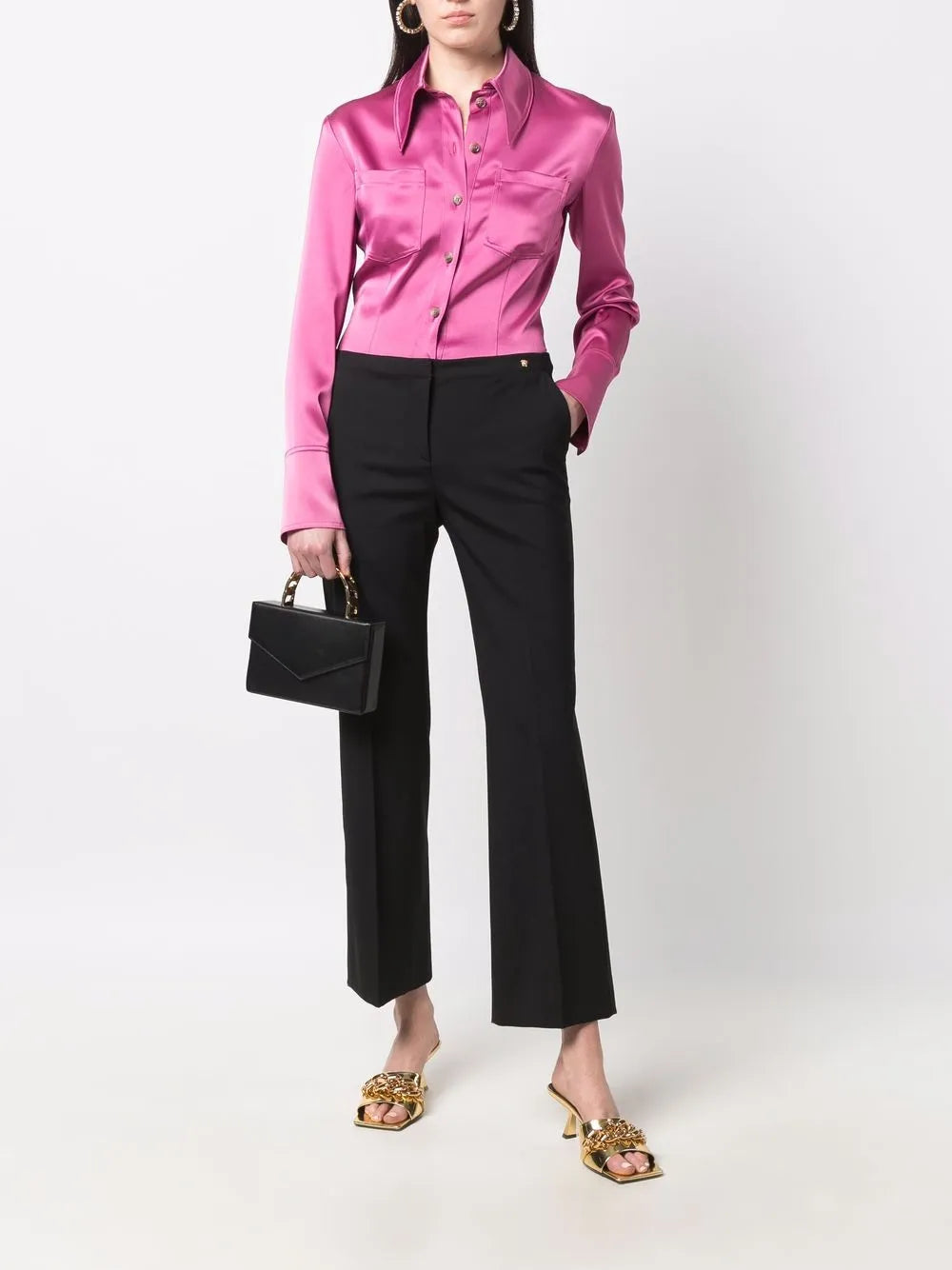 Tailored Cropped Trousers