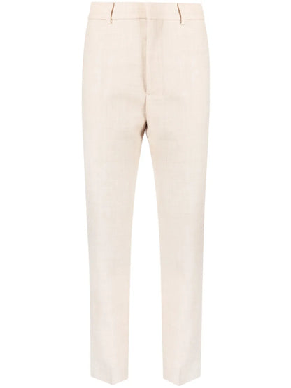Cropped Tailored Trousers