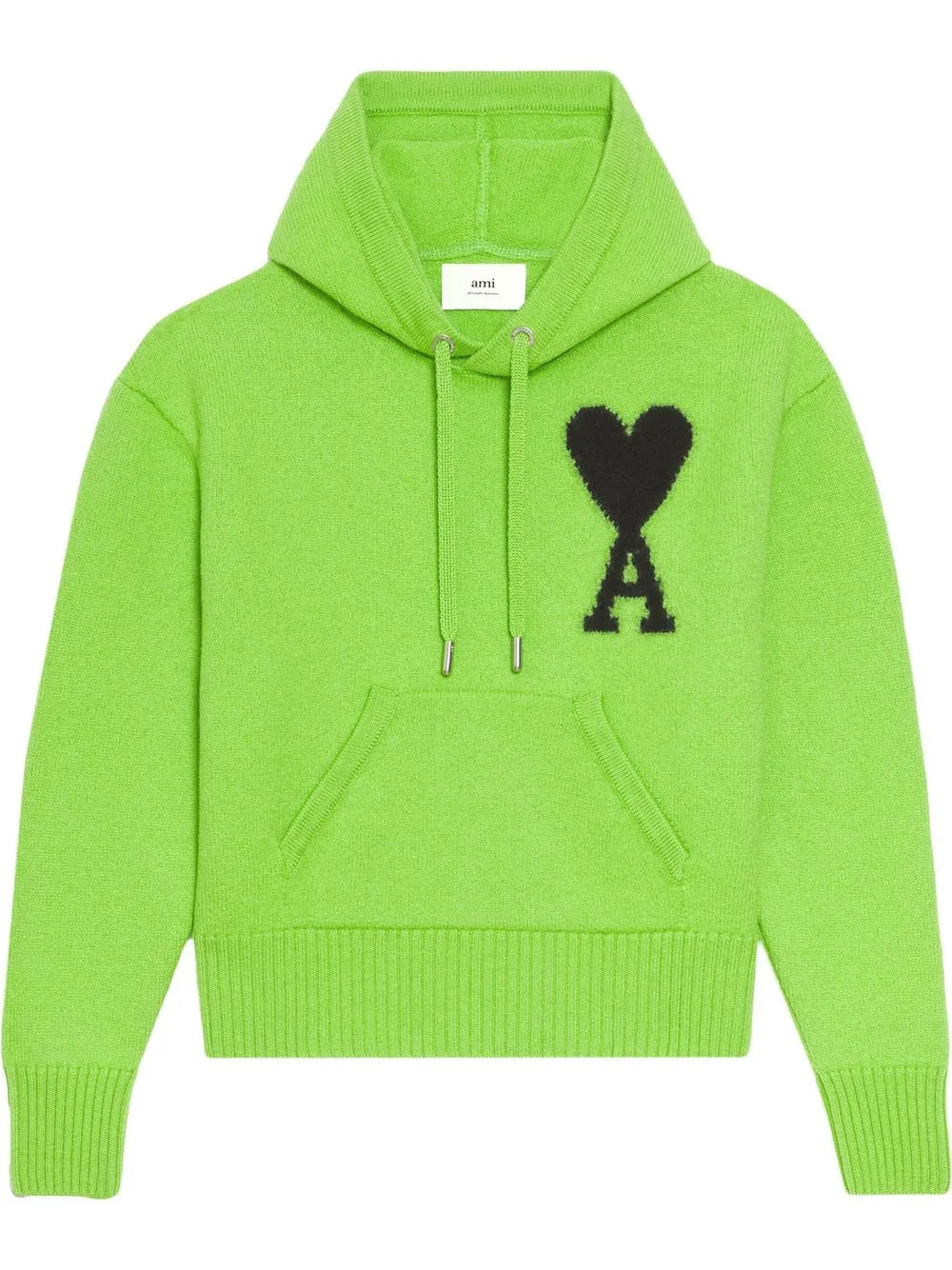 Embroidered-Logo Drawstring Hoodie