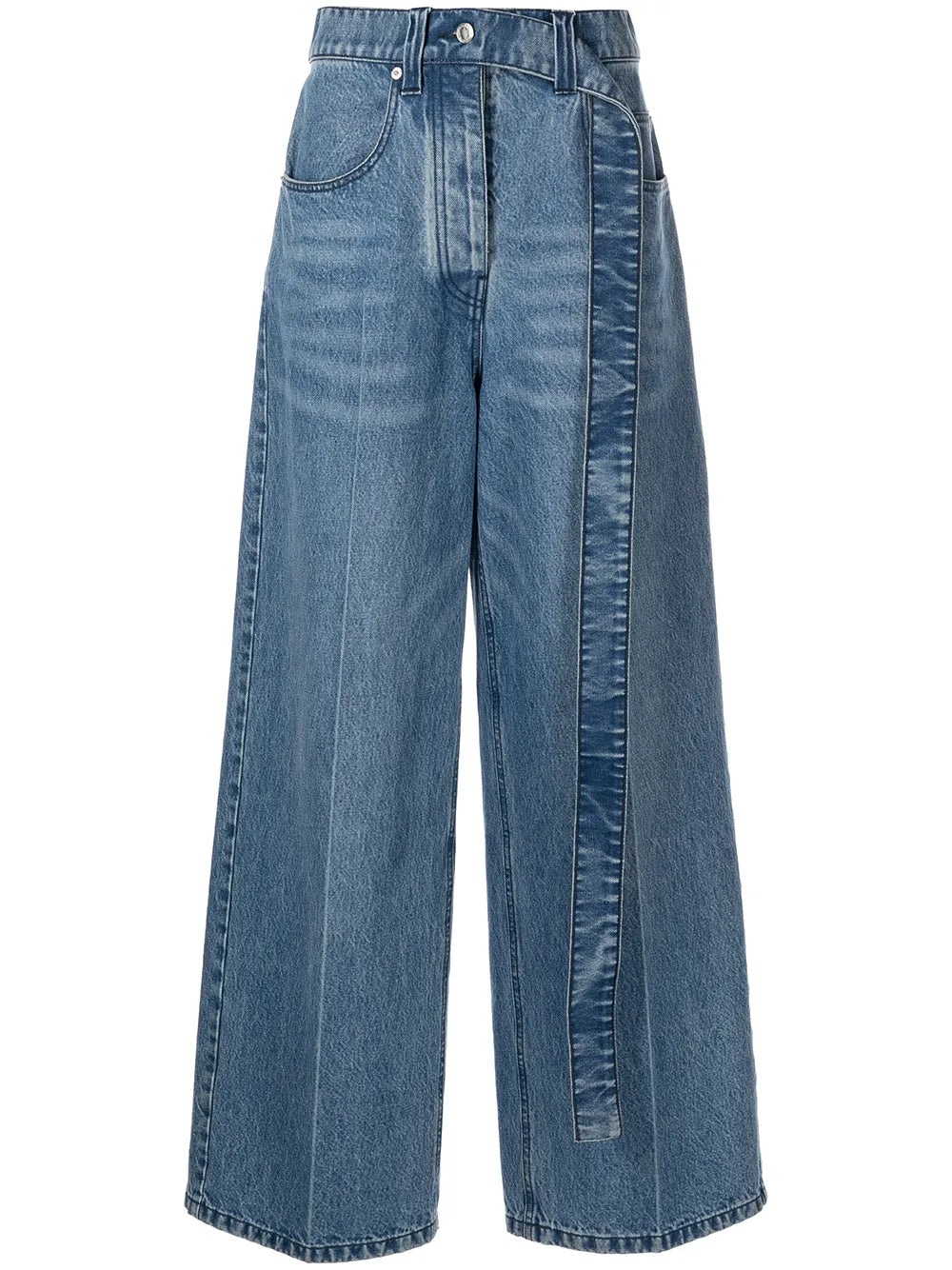 High-Waisted Wide Leg Jeans