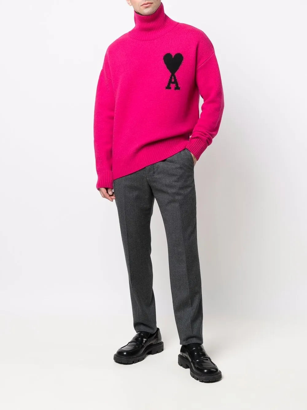 Ami De Coeur Roll-Neck Jumper