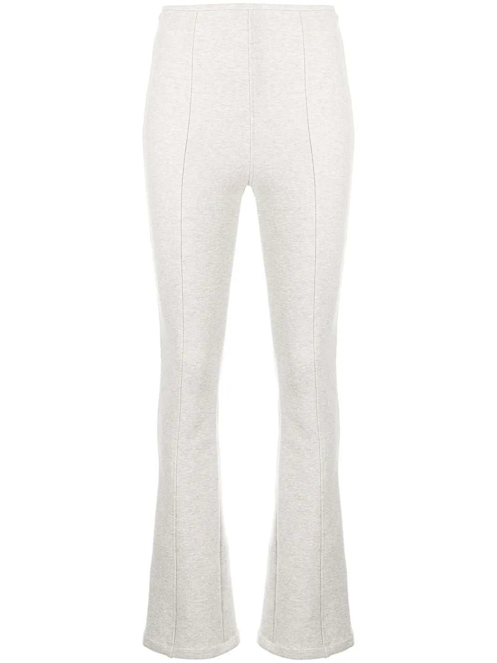 High-Waisted Flared Leg Trousers