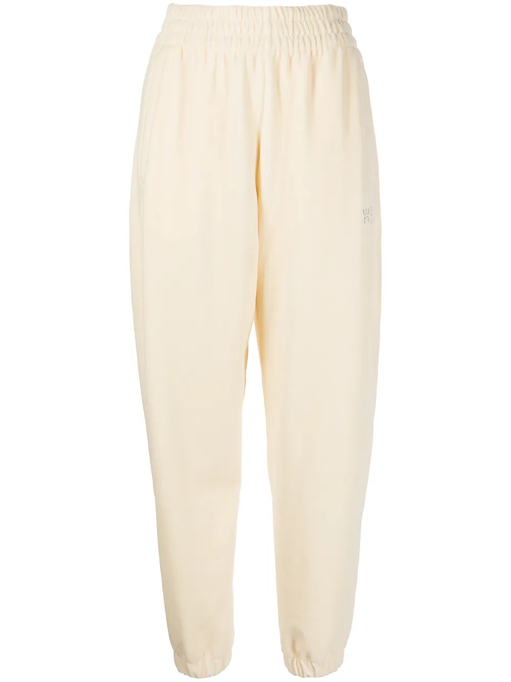 High-Waisted Track Trousers