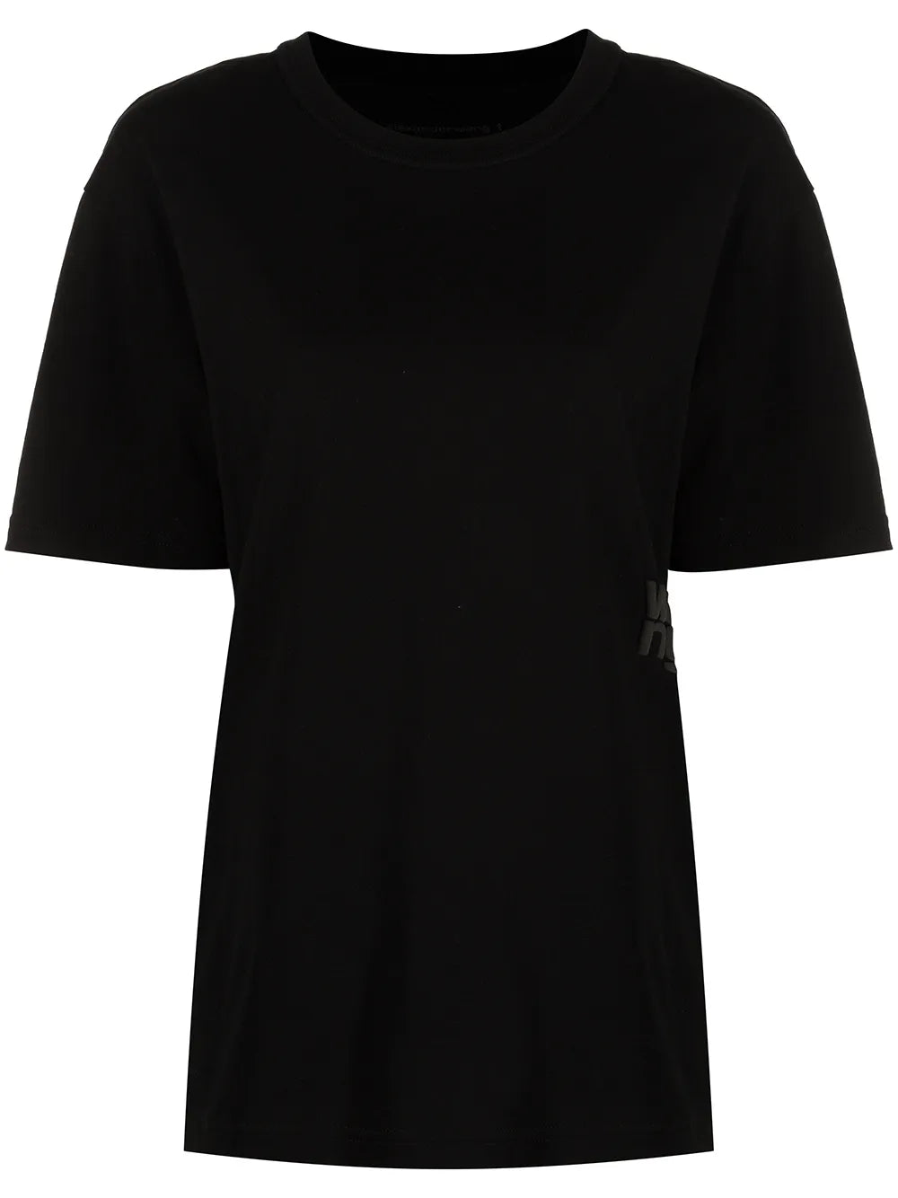 Rubberised Logo Cotton T-Shirt