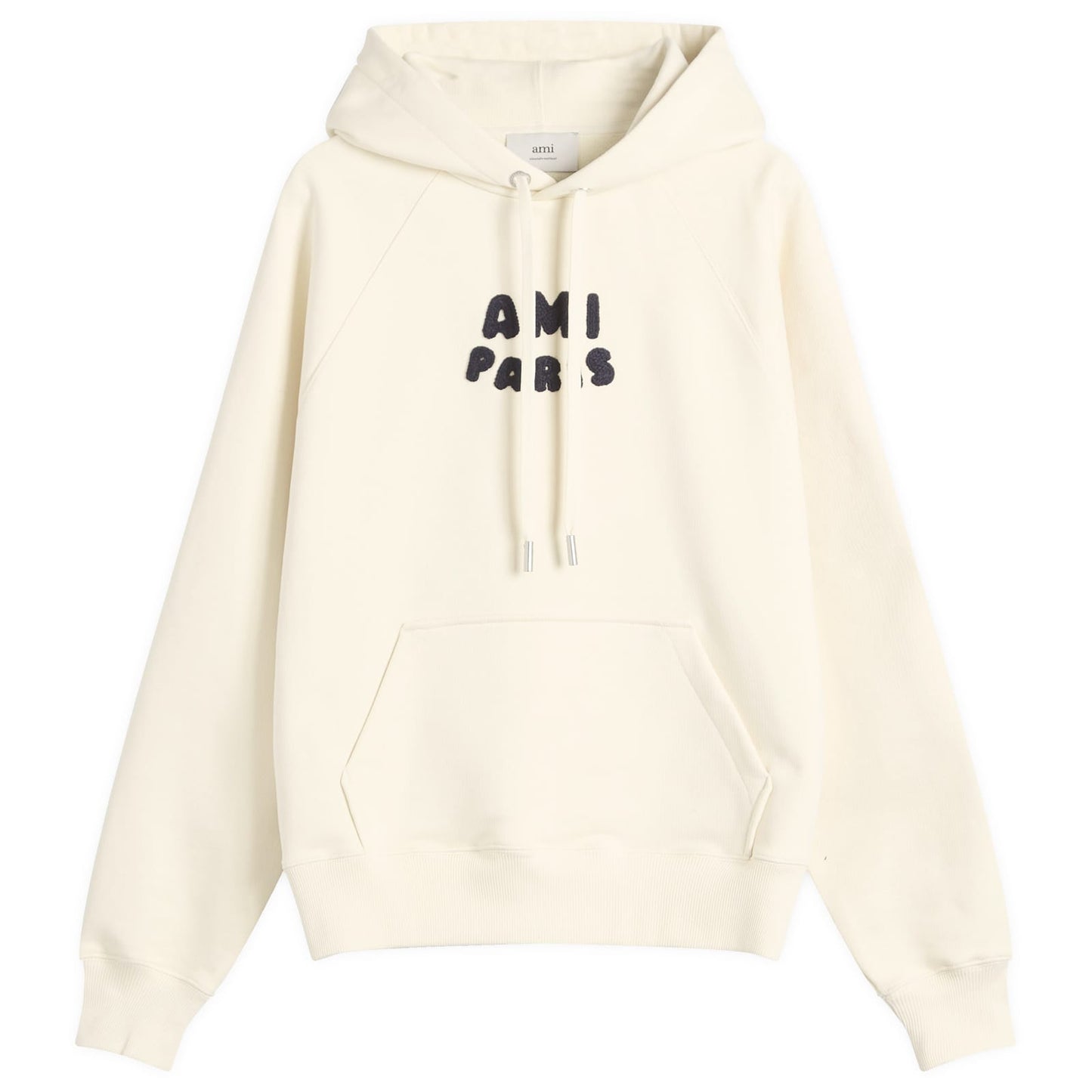 Woven Ami Logo Jersey Hoodie