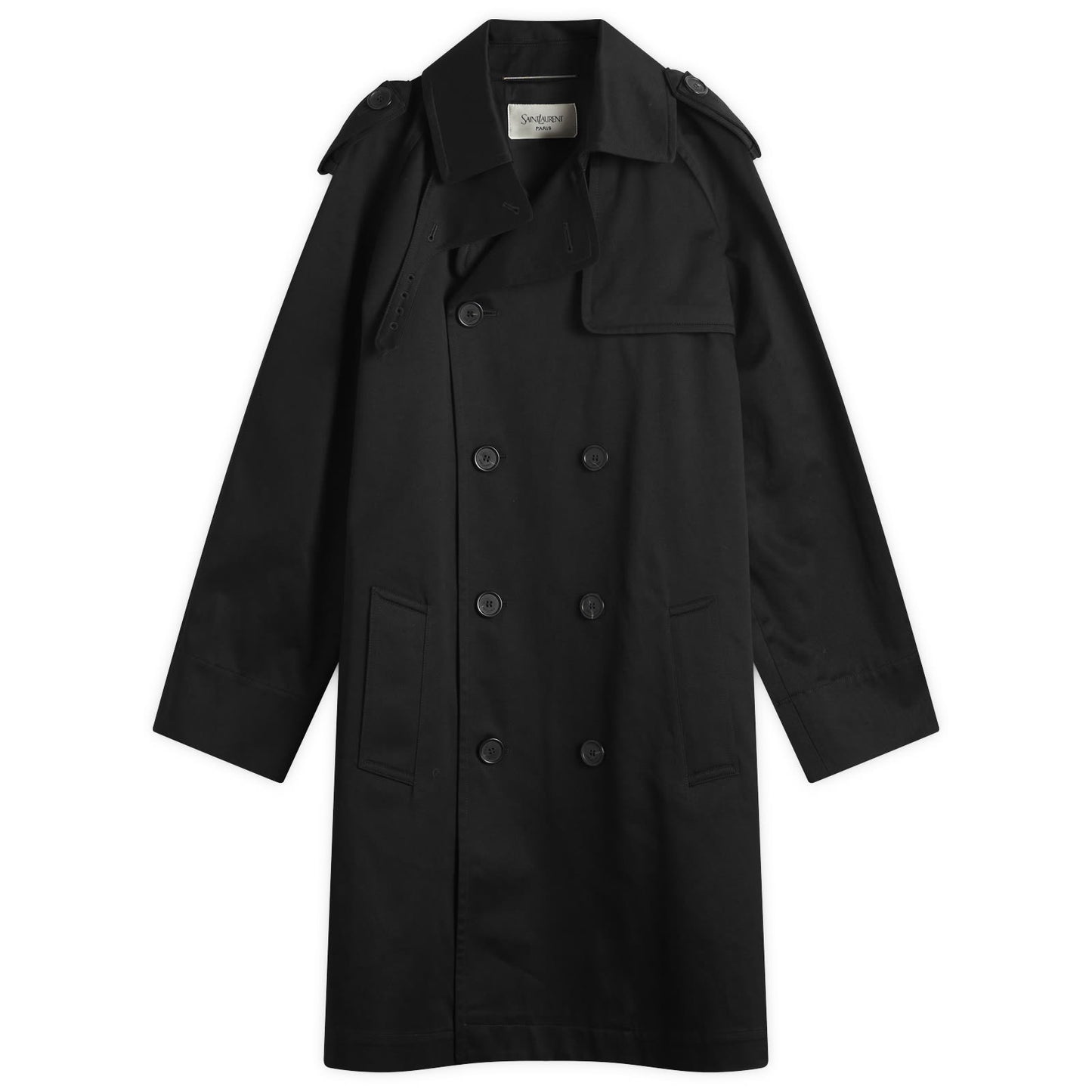 Gaberdine Trench Coat