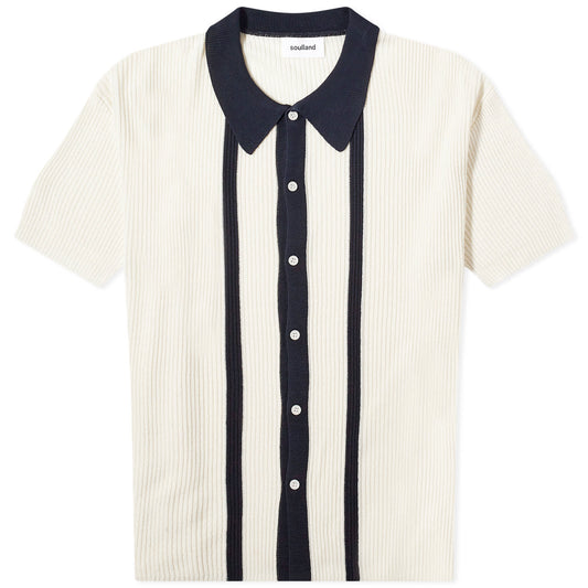 Ciel  Short Sleeve Knitted Polo