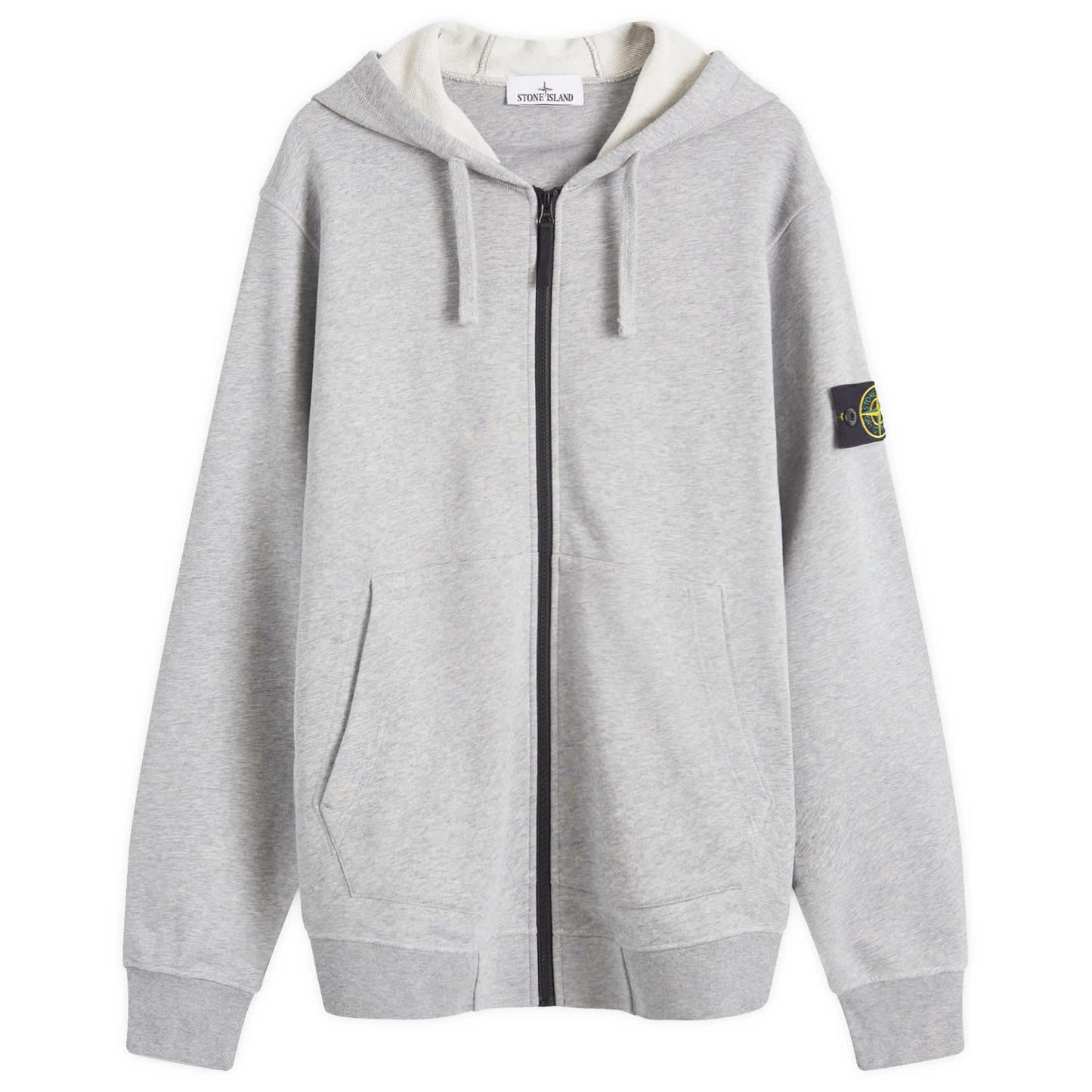 Cotton Fleece Garment Dyed Zip Hoodie