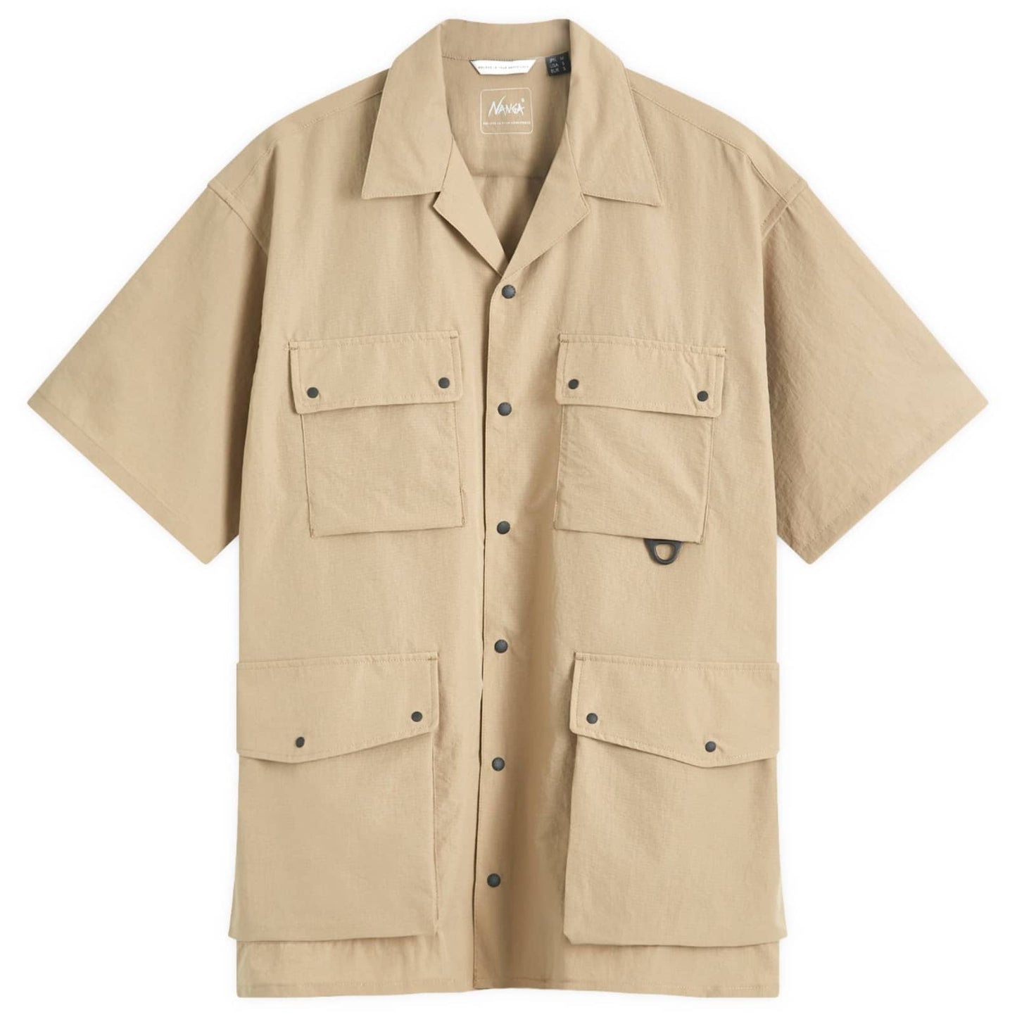 Dot Air Utility Pocket Short Sleeve Shirt