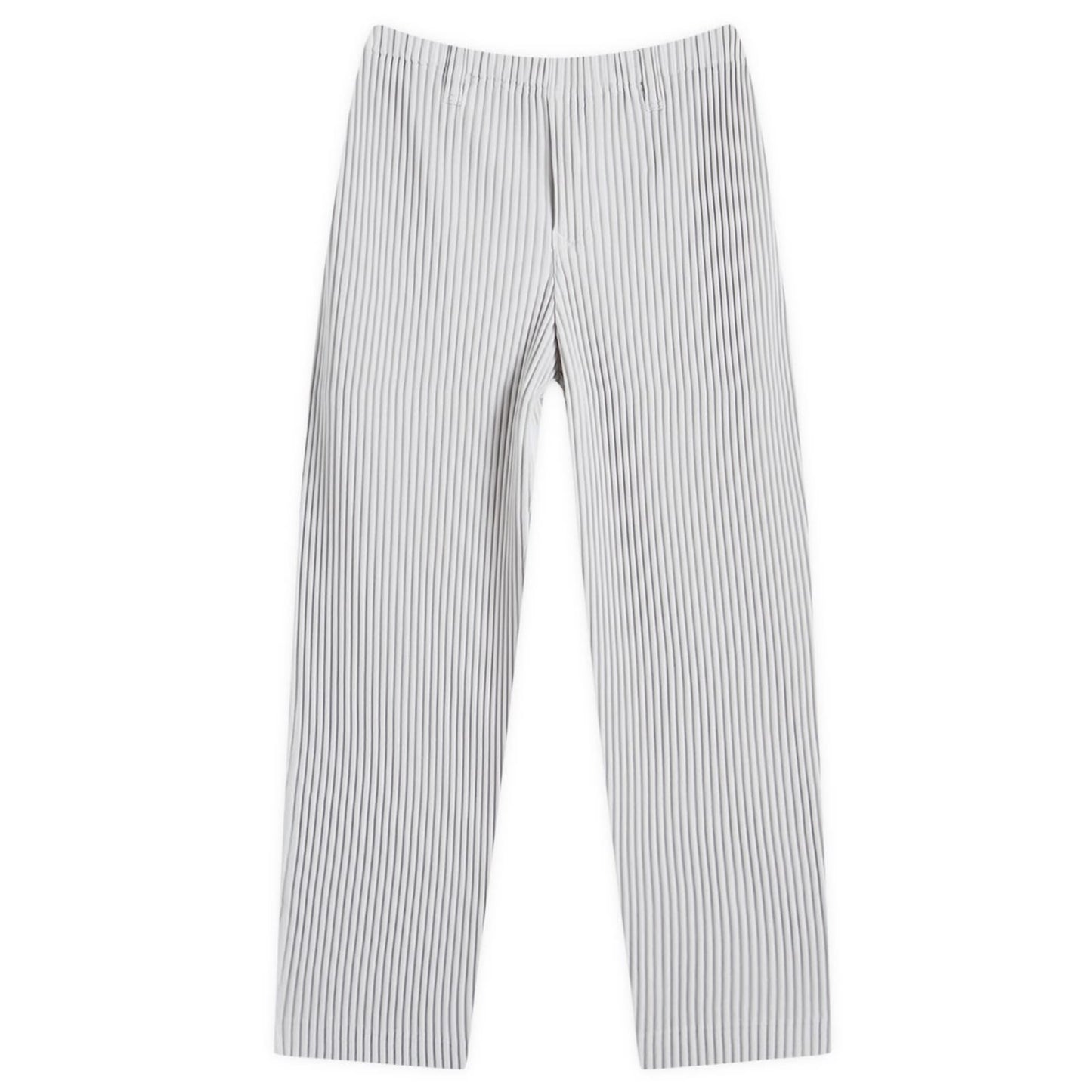 Pleated Straight Trousers