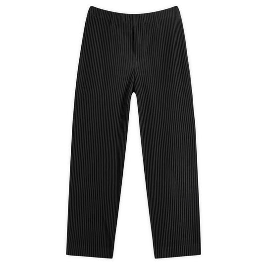 Pleated Straight Trousers