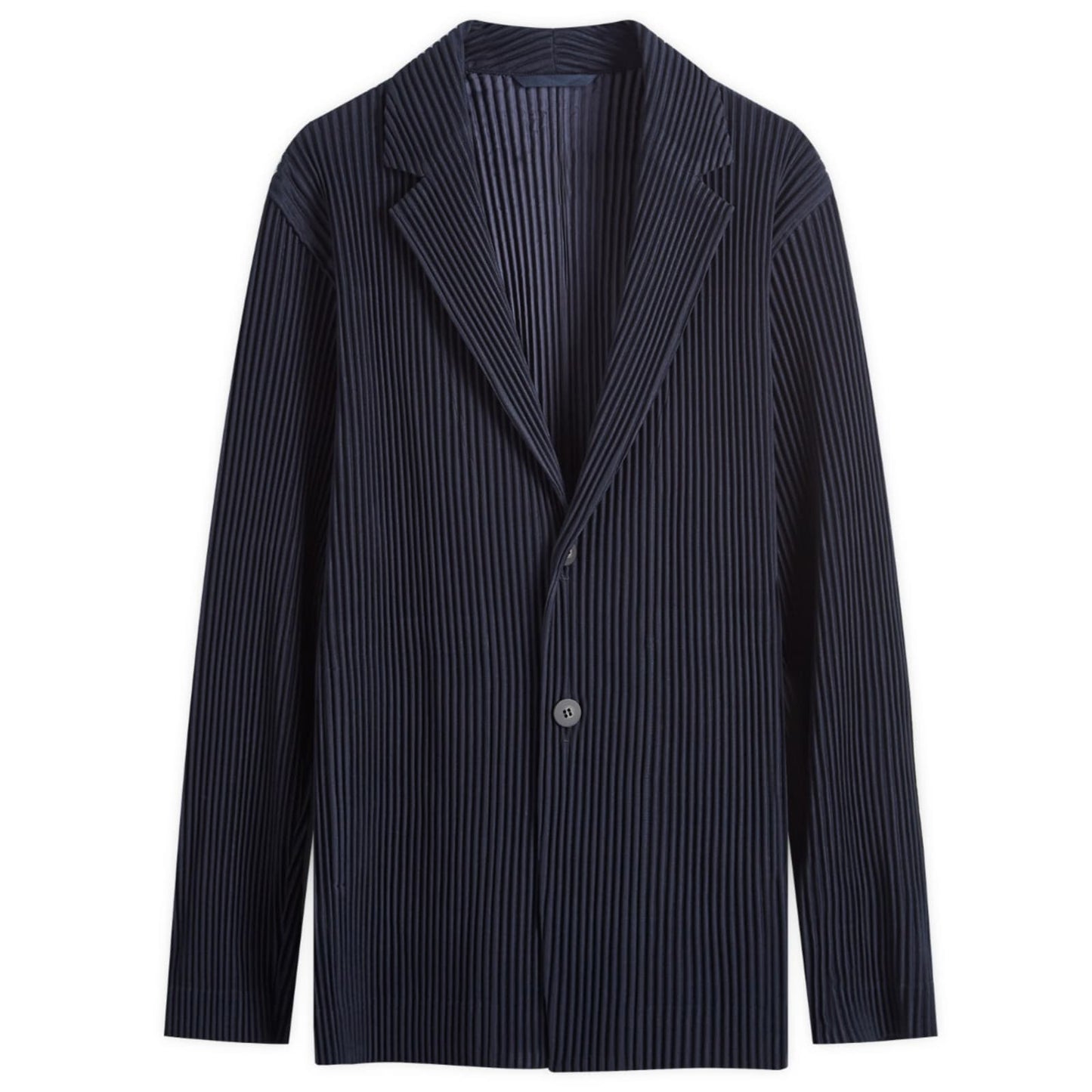 Pleated Single Breasted Jacket