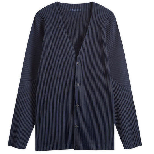 Pleated Cardigan