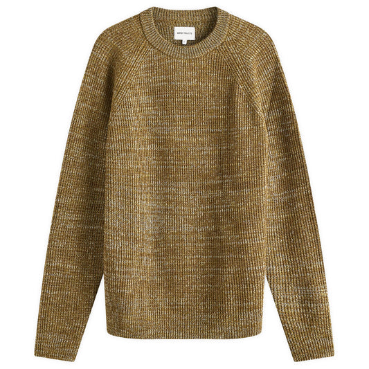 Roald Chunky Rib Knit Crew Sweat