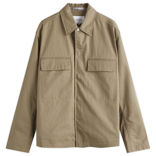 Pelle Fine Twill Overshirt Jacket