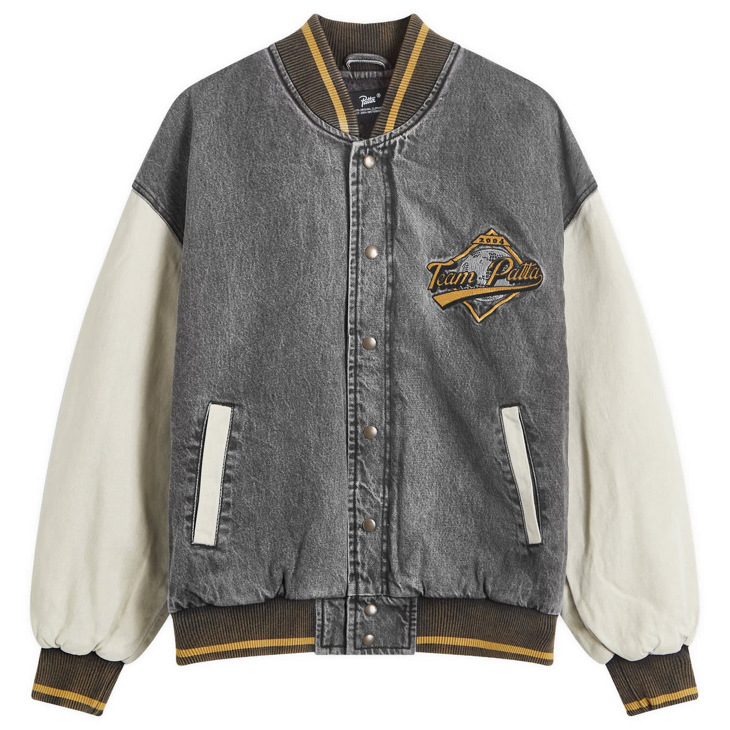 Homerun Denim Varsity Jacket