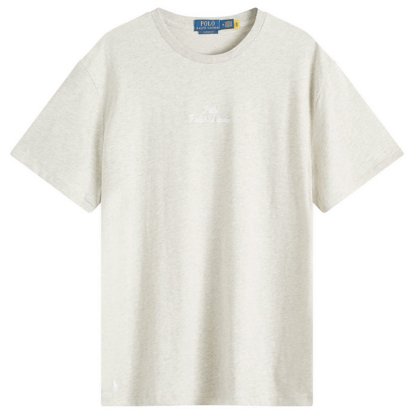 Classic Fit Embroidered Script Logo Tee