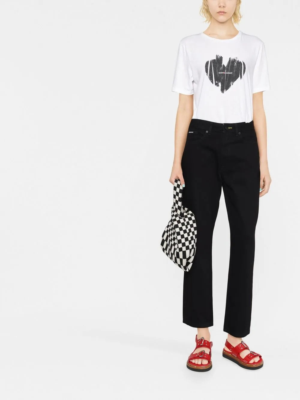 Broome Mid-Rise Straight-Leg Jeans