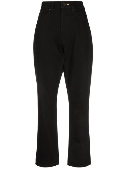 Broome Mid-Rise Straight-Leg Jeans