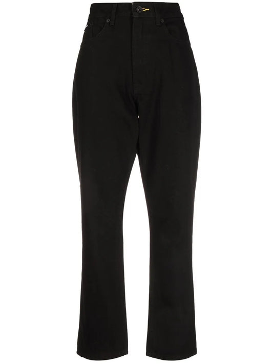 Broome Mid-Rise Straight-Leg Jeans
