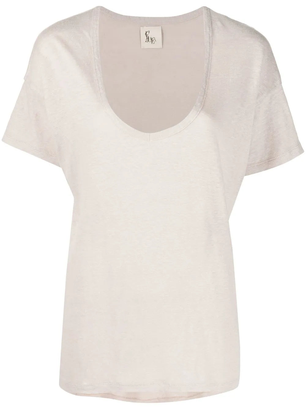 Deep V-Neck T-Shirt