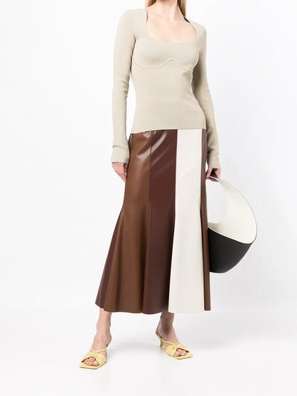 Mio Cupped Long-Sleeve Top