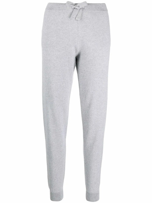 Tapered-Leg Cashmere Trousers
