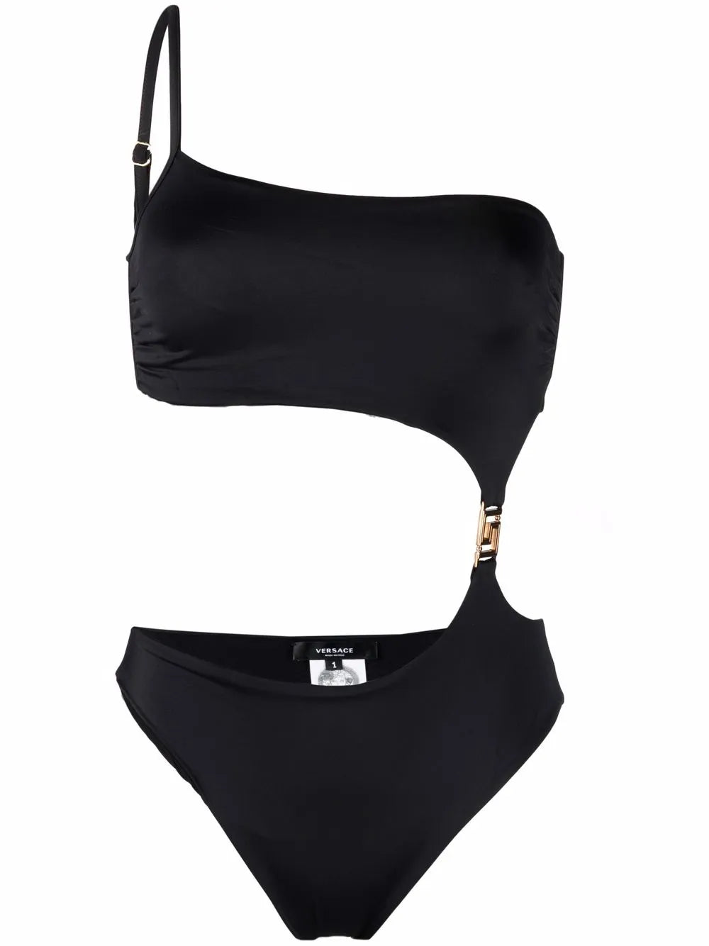 Greca Cut-Out Swimsuit