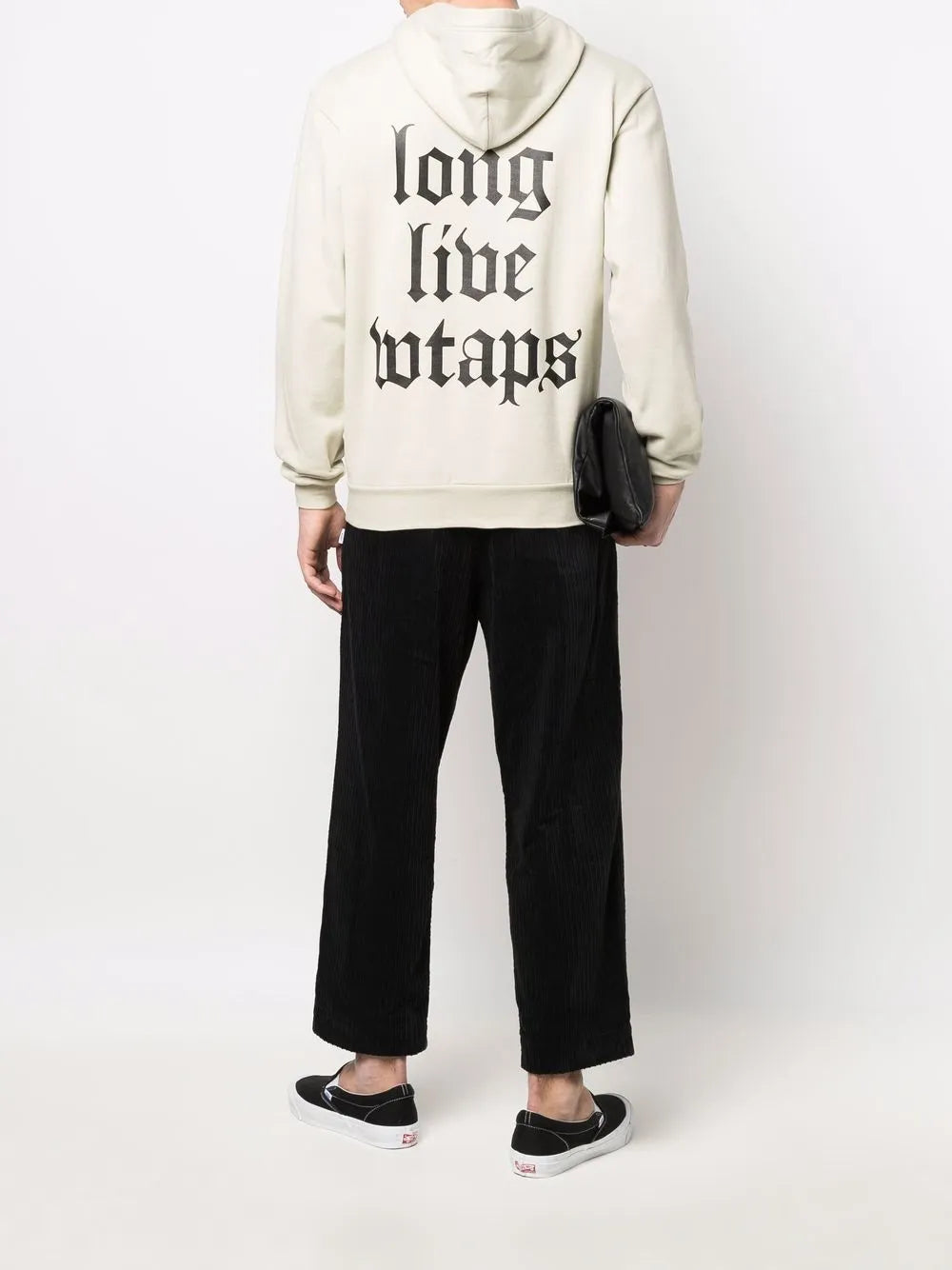 Slogan-Print Hoodie