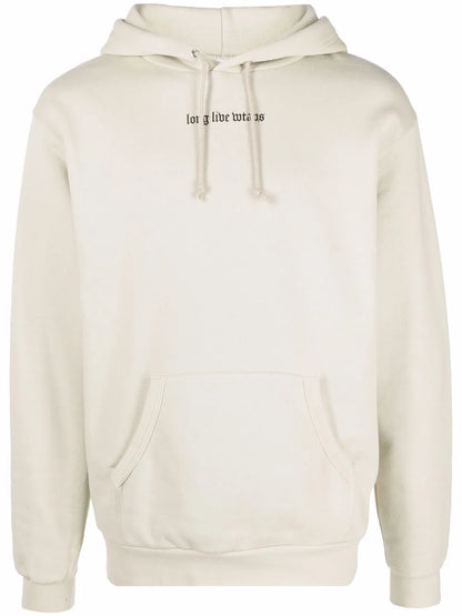 Slogan-Print Hoodie
