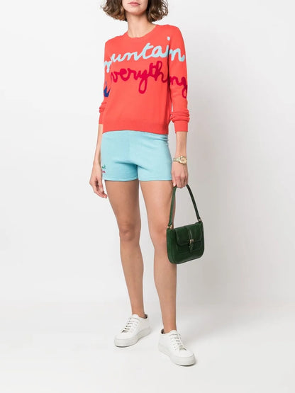 Mount Of Love Knitted Shorts