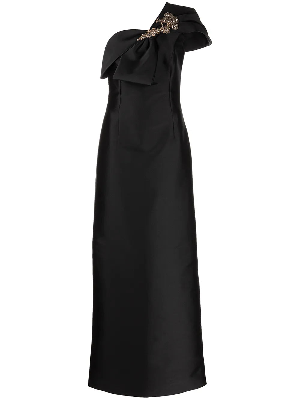 Ines One-Shoulder Gown