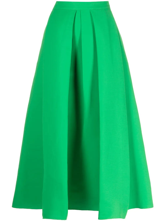 Leighton Pleated A-Line Skirt