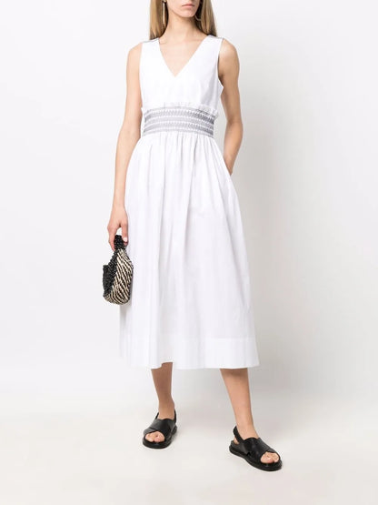 Sleeveless Flared Dress