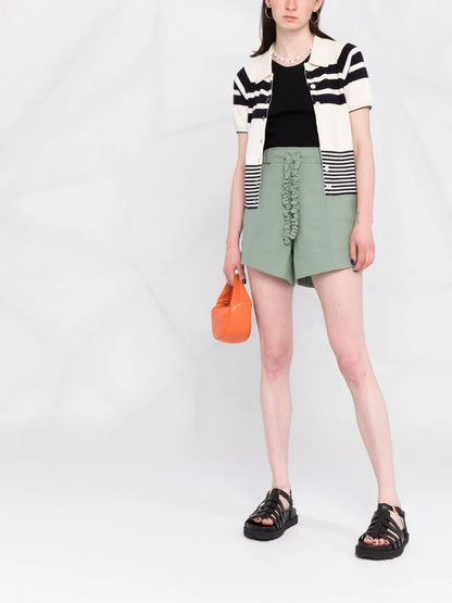 Drawstring Suiting Shorts