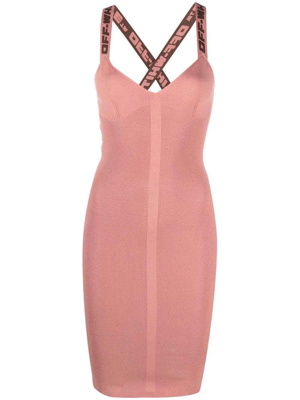 Logo-Strap Mini Dress