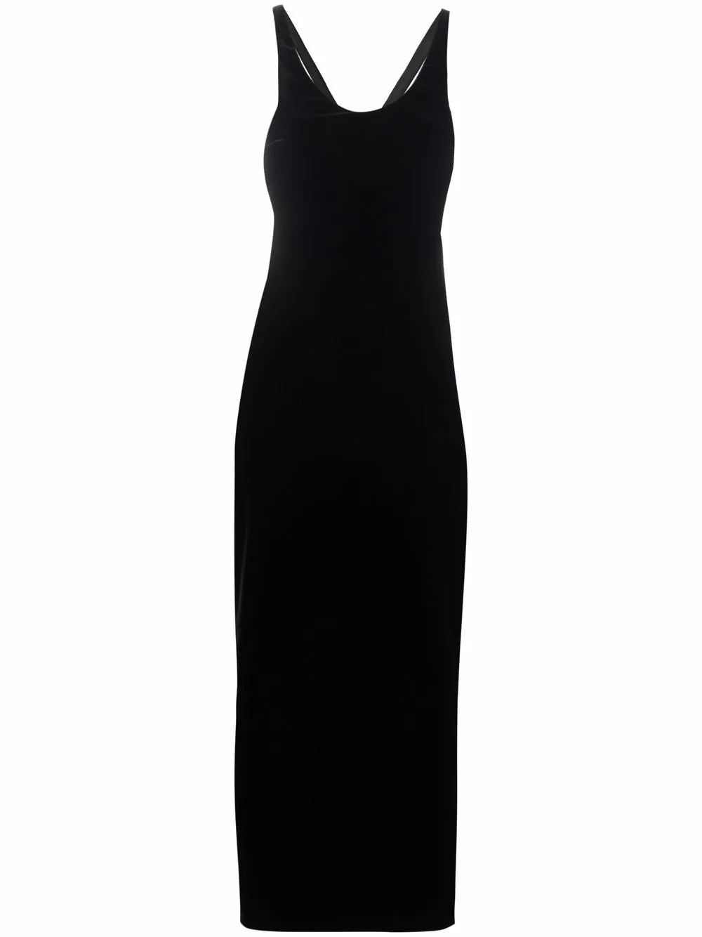 Cut-Out Silk Dress